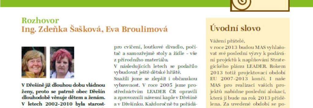 bylo i v roce 2012 využíváno.