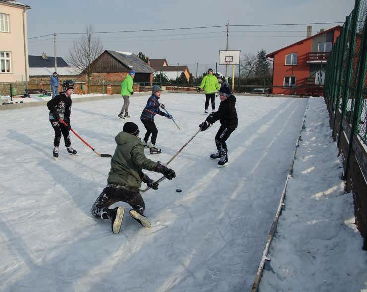 kluziště za pomoci