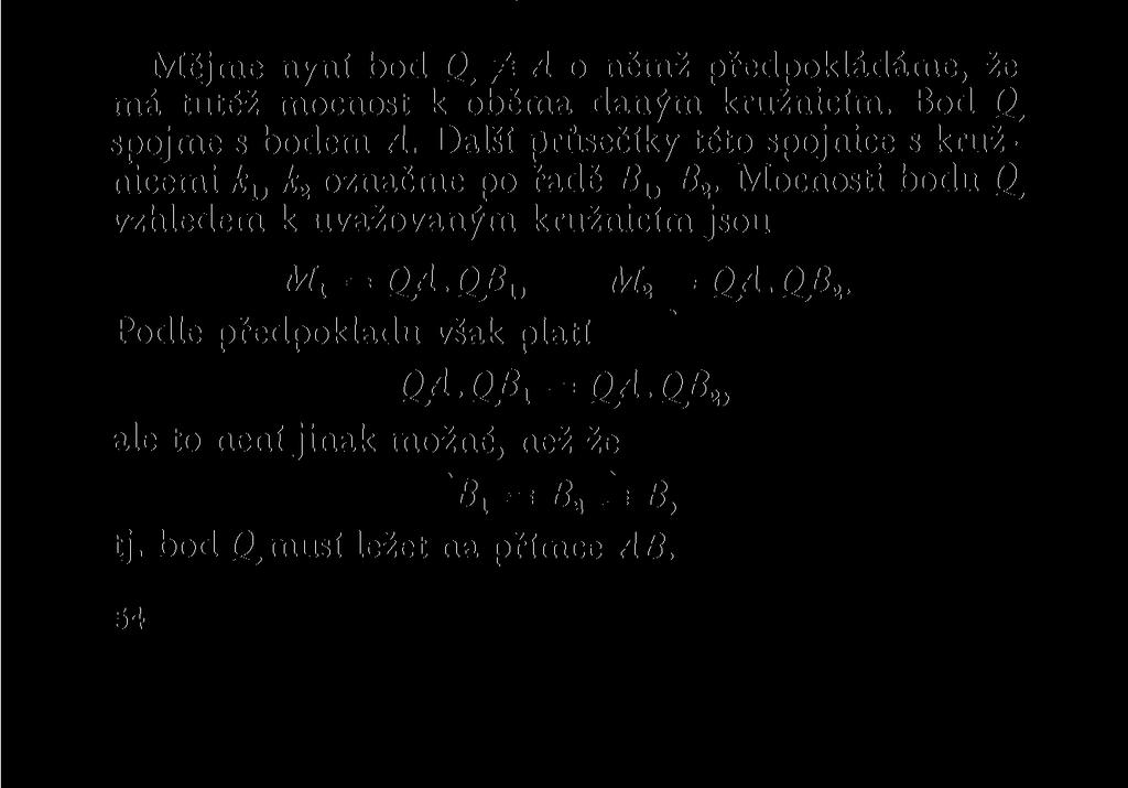 Body A, B náležejí proto hledané množině bodů.