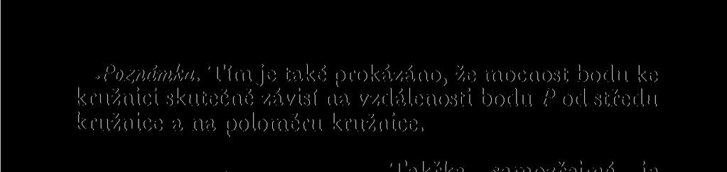 Je dána kružnice k = (S; r) a přímka p.
