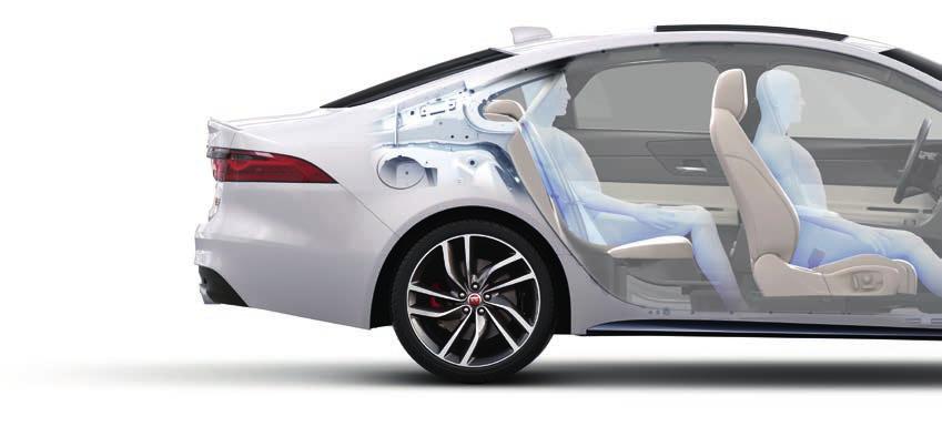 1.. 1. Výška stropu nad sedákem 90 mm (994 mm* u modelu XF Sportbrake).