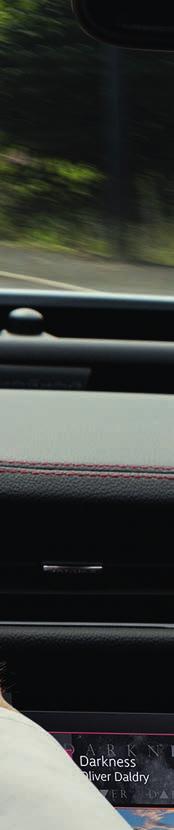 PRŮHLEDOVÝ DISPLEJ PRŮHLEDOVÝ DISPLEJ S LASEROVOU TECHNOLOGIÍ Na přání dodávaný laserový průhledový displej (Head-Up Display, HUD)* promítá na čelní sklo důležité informace.