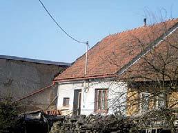 rozestavěným podkrovím Řečice nad