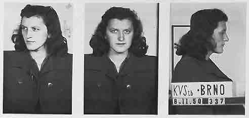 Drahomíra Strouhalová * 2. 8. 1930, Modřice Drahomíra Strouhalová, srpen 1950 Zdroj: ABS Jak hodláte napravit škodu, kterou jste společnosti způsobila?