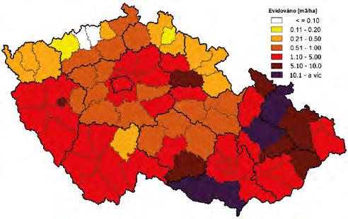 2018 jednalo o celkem 26 lokalit. V rámci monitoringu bylo v roce 2017 odchyceno téměř 771 tisíc brouků l.