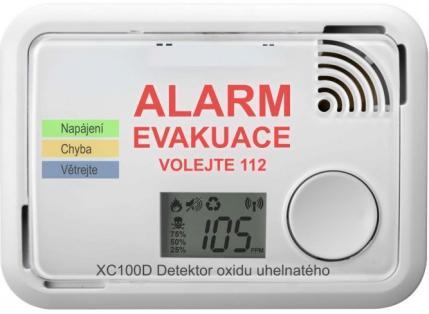 bytech Detektor CO Detektor požáru Detektory mají kvalitní lithiovou