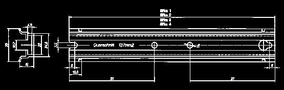 kanálu TSK-15/2/40 367 mm 2 / 40 mm TSK-15/2/60 357 mm 2 / 60 mm TSK-15/2/80 337 mm 2 / 80 mm TSK-15/3/40 577 mm 3 / 40 mm TSK-15/3/60 567 mm 3 / 60 mm TSK-15/3/80 547 mm 3 / 80 mm