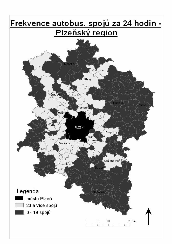 Obr. 5. Zdroj: vlastní zpracování dle IDOS CZ, 2006 Obr. 6.