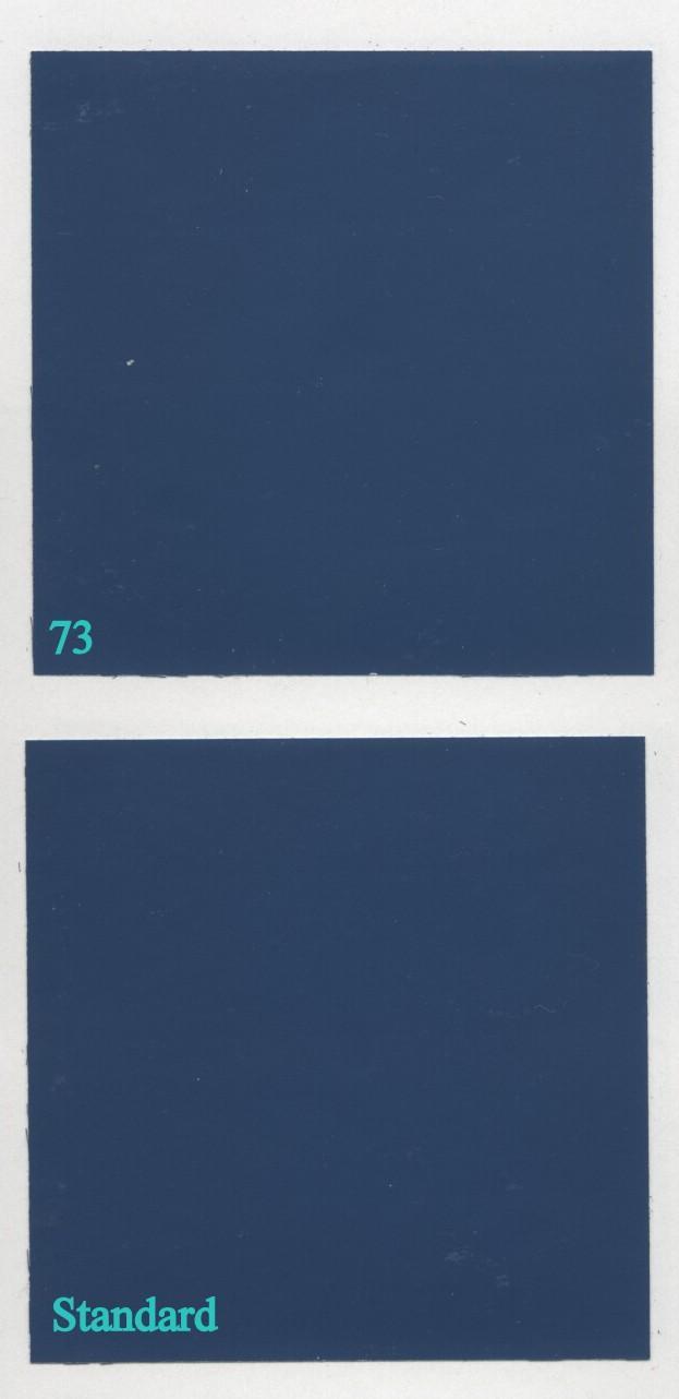 Obrázek č. 43 Barevné vzorky a standardy V tabulce č.