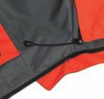 polyester / 35% bavlna, 235 g/m 2, kombinace šedá / oranžová, velikost 48-62 Fashionable working bibpants, 65%