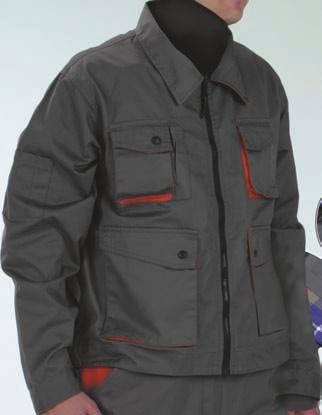 fl annel lining DESMAN WINTER bunda 0302002190xxx* Montérková bunda moderního střihu, zateplená fl anelem - 100%