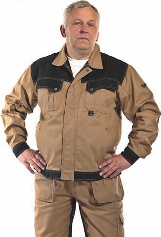 GARMENTS BOILER SUITS - ČERVA NARELLAN kalhoty s laclem Montérkové kalhoty s laclem zhotovené z prvotřídních materiálů, 65% polyester / 35% bavlna, 320 g/m 2, vyztužení materiálem DuPont 500D
