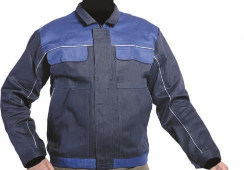 GARMENTS BOILER SUITS - ČERVA AMISO bunda Montérková bunda moderního střihu, 100% bavlna, 240 g/m