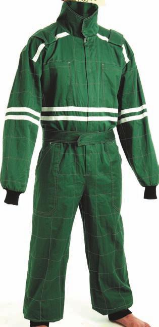 GARMENTS BOILER SUITS - ČERVA CRATER - bavlna Prošívaná kombinéza, 100% bavlna, 240 g/m 2, velikosti 48-62 Stitched working overall, 100% cotton, 240 g/m 2, sizes 48-62