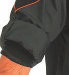 černá/oranžová, velikosti S-XXXL Poloshirt-shirt, 50% polyester, 50% cool dry,