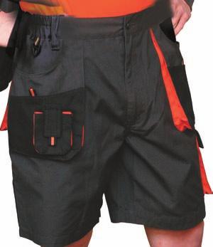 polyester, velikost 48-62 Working vest, high quality fabric, 65% polyester / 35% cotton, 280 g/m 2,