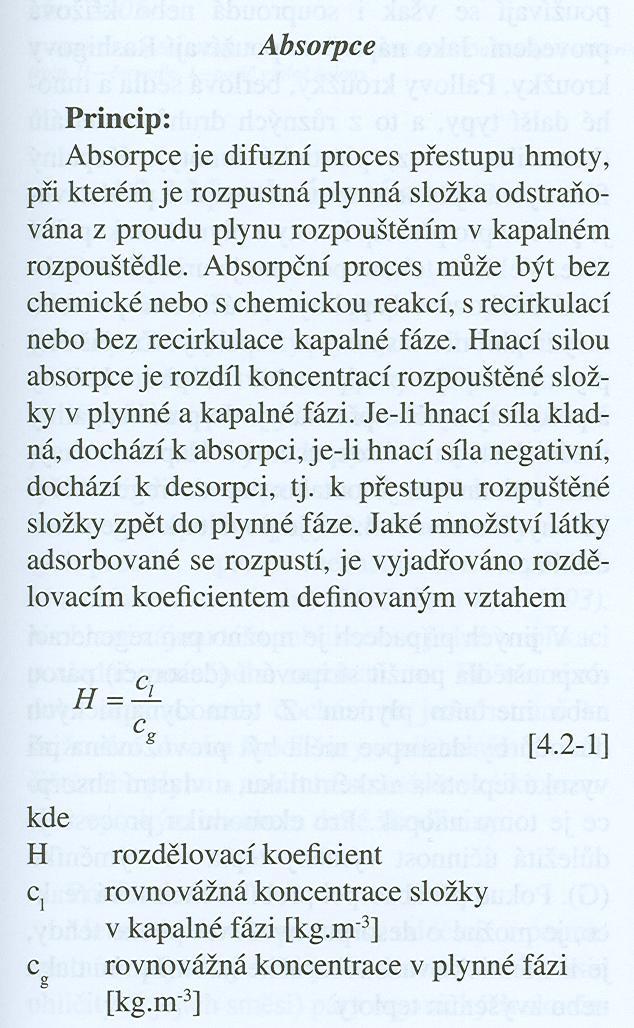 Absorpce