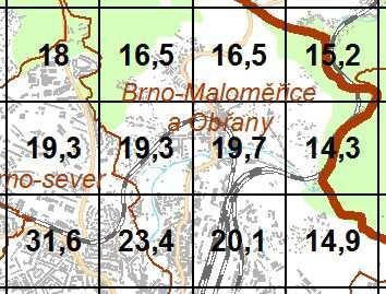 Výstavba bytového komplexu Zelené nábřeží Brno-Maloměřice Rozptylová studie 5.