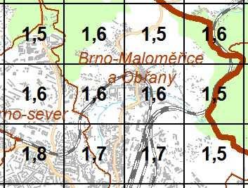Výstavba bytového komplexu Zelené nábřeží Brno-Maloměřice Rozptylová studie Benzen V roce 2015 byla průměrná roční koncentrace benzenu na citované stanici 1,8 µg.