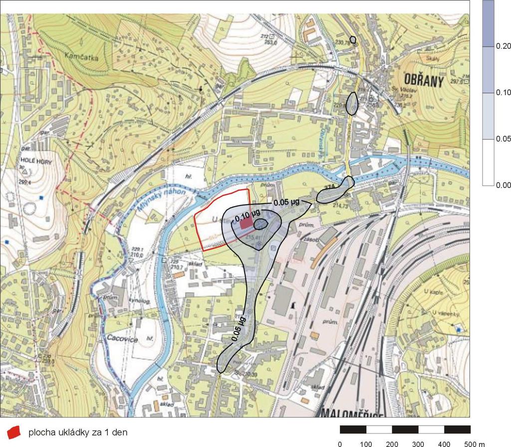Výstavba bytového komplexu Zelené nábřeží Brno-Maloměřice Rozptylová studie 8.3.
