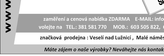 Edvarda Beneše 286/5 392 01 Soběslav (budova pošty, 1. patro) www.geodeziejih.cz info@geodeziejih.