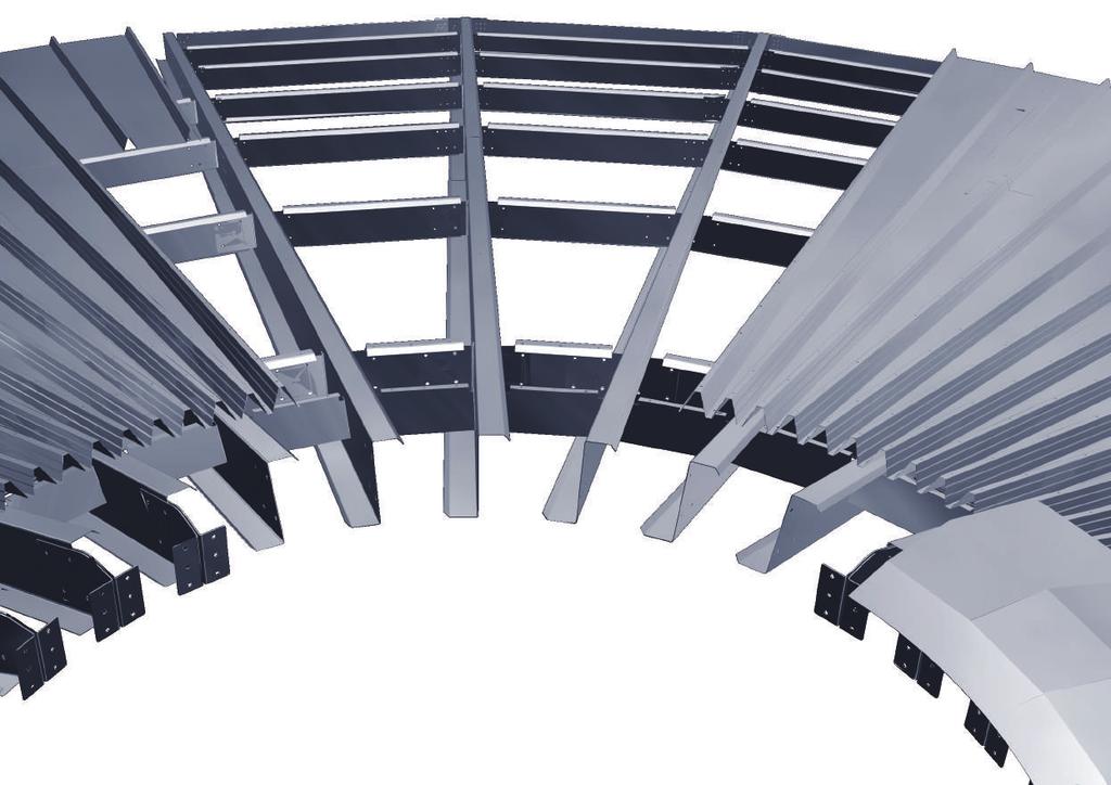 Střecha Z-Tek na, plochá špička a střešní panel, je navržena pro zvýšené zatížení, díky které jsou součástí přesně zkonstruovaného střešního systému Z-Tek, společně zajišťují nebývalou robustnos ta