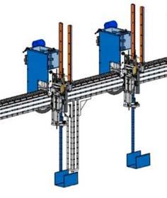 vzduchu 5 m 3 /h Celková délka 12000 mm s odkládáním Napájecí napětí 3+N+PE 400/230V 50Hz TN-S Max.