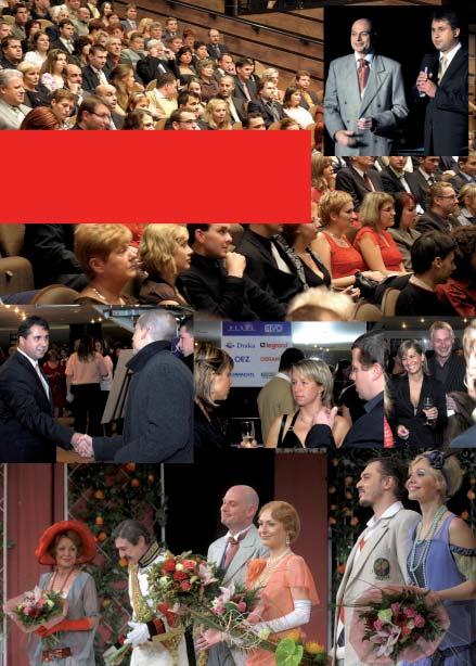 Slavnostní divadelní pfiedstavení Charleyova teta z repertoáru Mûstského divadla Brno vybrala pro své v znamné obchodní partnery spoleãnost Rexel CZ s.r.o a Elvo a.s. V pátek 5.