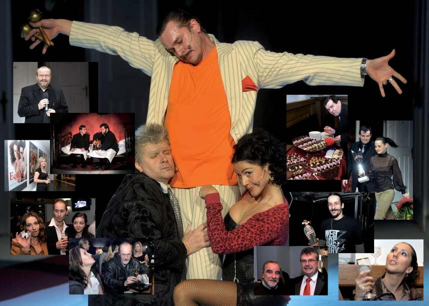 17. prosince 2008 slavnostní veãer s pfiedáváním cen ankety popularity revue Dokofián Kfiídla 2007/2008 Michal Nevûãn, Vojtûch Blahuta Erik Pardus, Radka Coufalová