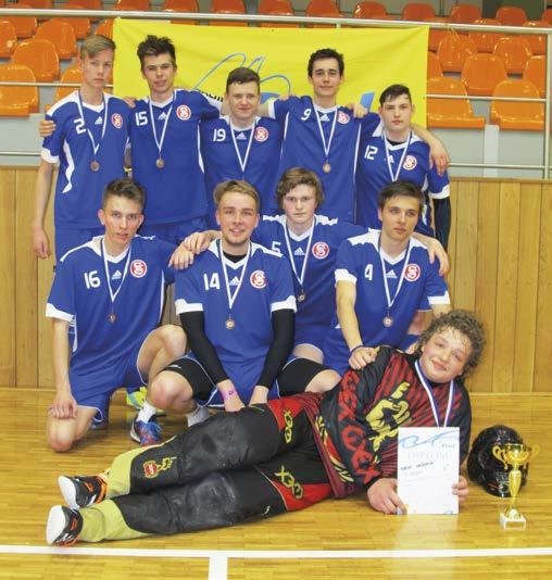 sport Titul v kategorii juniorů vybojovaly opět Boskovice Orelskou florbalovou ligu v kategorii juniorů vyhráli