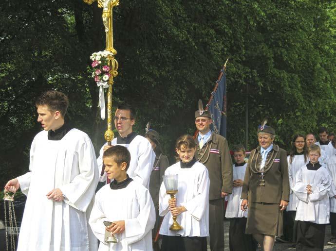 ze žup a jednot Z činnosti žup a jednot Svatohorské orelské putování 2016 Orlové letos soustředili na Svatou Horu mimořádnou pozornost. Oproti minulým rokům sem letos putovali dvakrát. Poprvé 28.