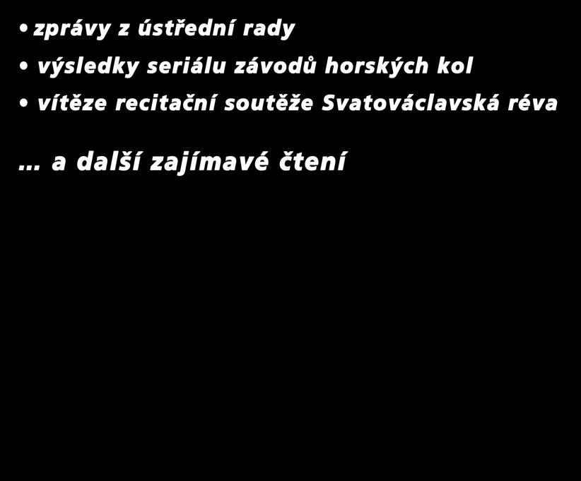 recitační soutěže Svatováclavská réva a další
