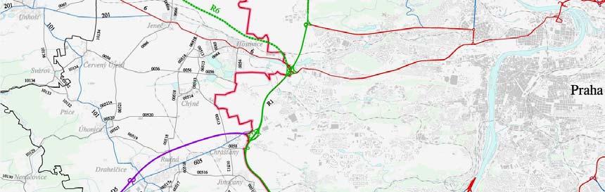 4. úsek Břevnovský klášter - Městský okruh měří 1,76 km Velká část této radiály je navržena v hloubených a ražených tunelech.
