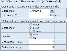 Uživatelská příručka IDEA Tendon 57 Vzdálenost vzdálenost bodu měřená od zadaného počátku, kladná hodnota je v kladném směru osy Z (Y) nosníku Délka přímého úseku l S, C - Délka přímého úseku kabelu