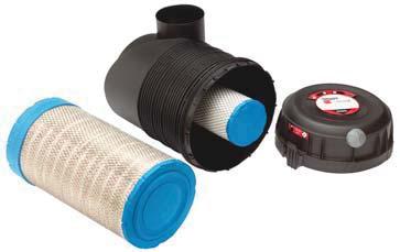 Produkty Fleetguard pokrývají všechny potřeby pro náročné systémy sání vzduchu Od předfiltrů k řešení s názvem OptiAir.
