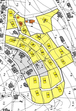 B.03 Návrh urbanistické koncepce Základním cílem urbanistické koncepce je umožnit zastavění lokality a její zapojení do stávající stavební struktury.
