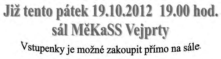 Zastupitelstvo 1.11. úterý * Videoprojekce 27.10.