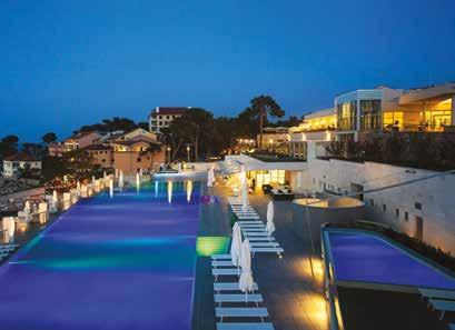 Apartmány Antonieta, hotel a apartmány Punta Ostrov Lošinj Mali Lošinj Veli Lošinj STRAVOVÁNÍ Apartmány Antonieta vlastní Hotel Punta: polopenze v ceně - bohaté švédské stoly Apartmány Punta: