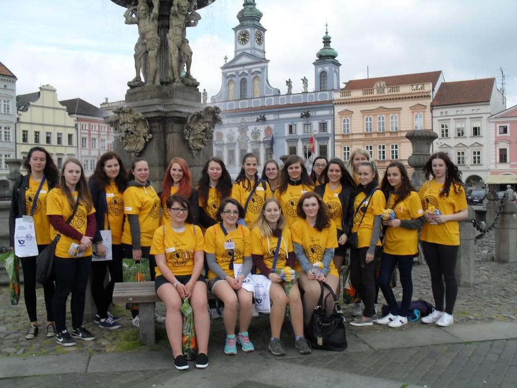 Sbírka Český den proti rakovině (Kytičkový den) FT3 Soutěže Finanční gramotnost - Ve školním kole 50 účastníků.