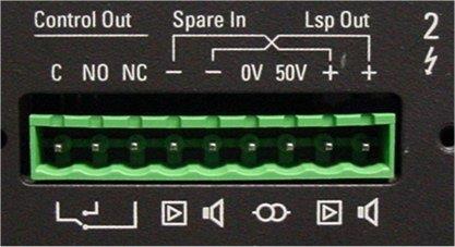 System Amplifier Řídící relé C NO NC Volume override Security Systems ST-CO/MKA 1.22 10/31/2014 Robert Bosch GmbH 2014.