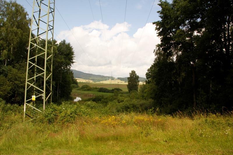 Ploučnice od silnice u ČOV Česká Lípa