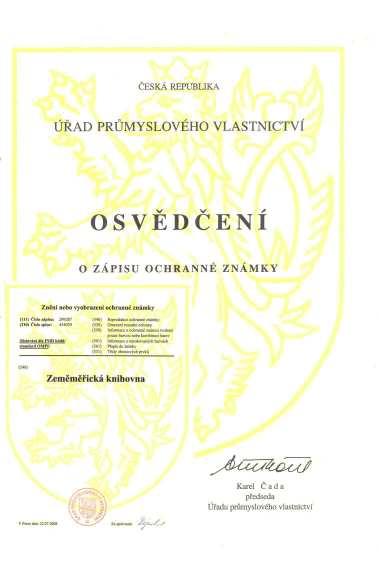 Knihovna ODIS, která je zapsána do evidence knihoven u Ministerstva kultury ČR jako Zeměměřická knihovna VÚGTK