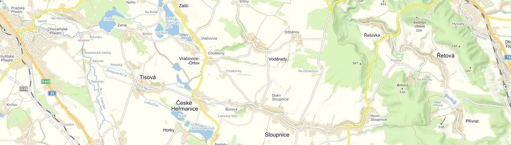 H. PŘÍLOHA 1. Mapa širších vztahů 2. Fotodokumentace staveniště 3.
