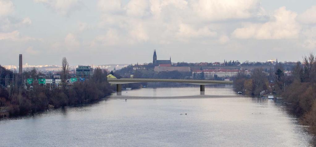 Anotace Smíchov Podolí Zvolená poloha Dvoreckého mostu upřednostňuje praktičnost před logikou očekávaného napojení na město.