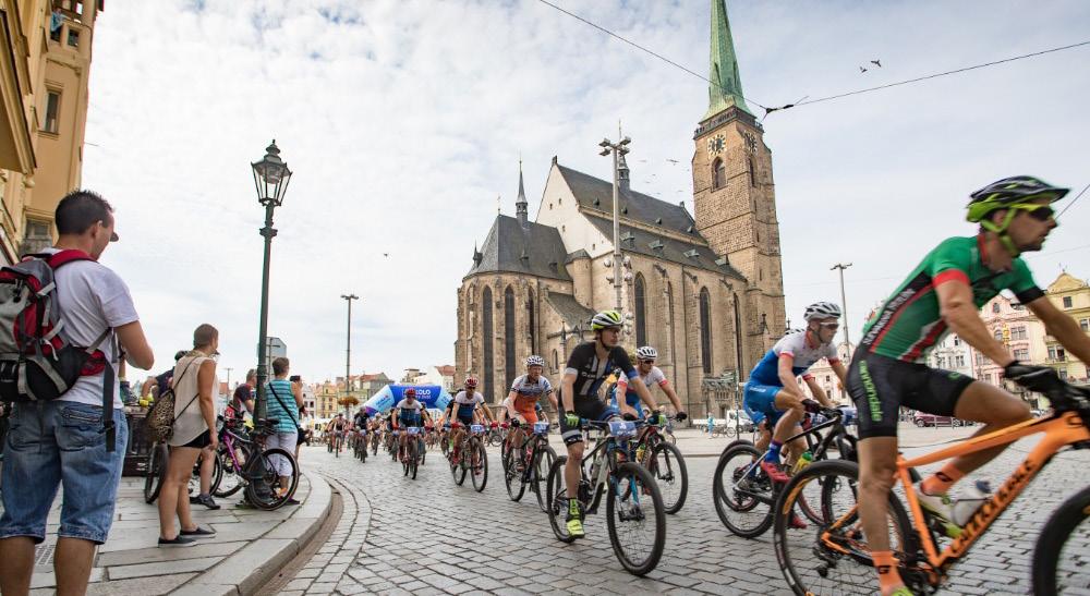1. 9. 2018 TRASA B (délka 57 km / převýšení 959 m) Prezence: pátek 31. 8. 18:00-20:00, sobota 1. 9. 8:00-10:30 Start: Časový limit: 16:30 Vyhlášení vítězů: 16:30 Tombola: 17:00 11:00, náměstí Republiky TRASA C (délka 38 km / převýšení 695 m) Prezence: pátek 31.