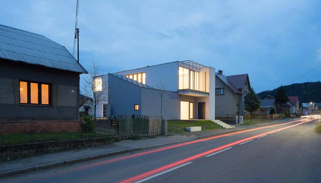 2 portfolio ateliérový dům Ateliérový dům v Ratiboři
