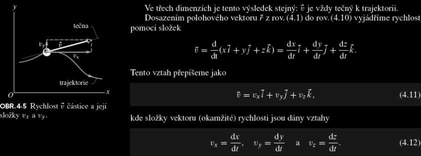 vektoru. Je důležité rozlišovat složky vektoru a, t.j.
