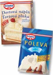 Elektrická trouba: 190 C Horkovzdu ná trouba: 170 C Doba peãení: cca 14 minut Po upeãení necháme korpus vychladnout, stáhneme peãící papír a pfiefiízneme na dvû poloviny. 2.