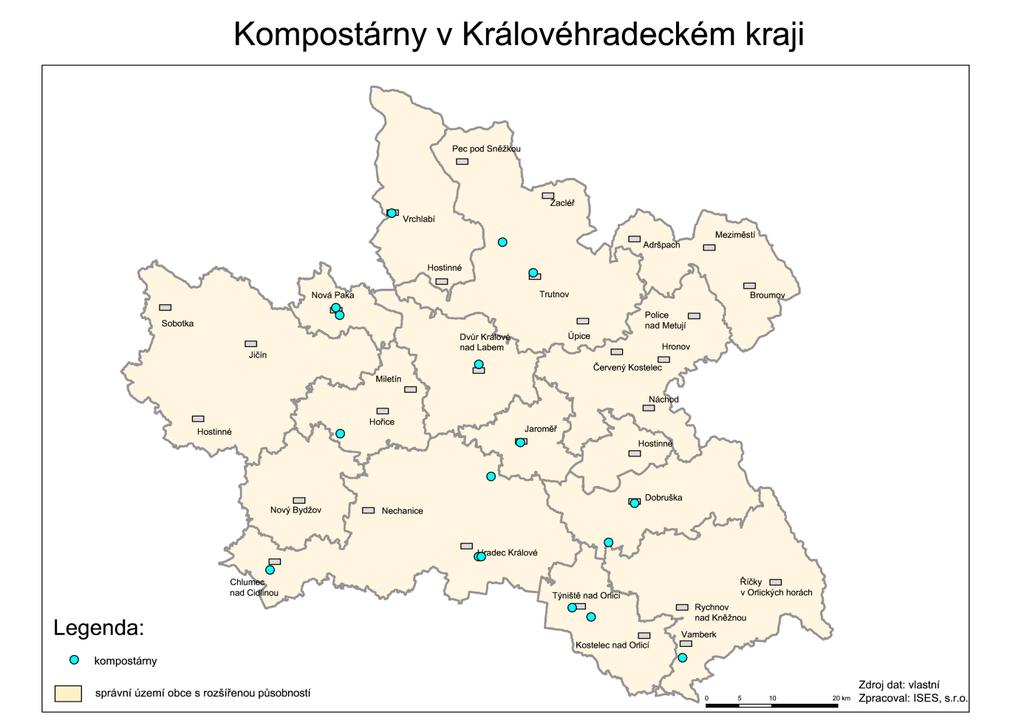 Obrázek 2: Mapa