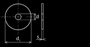 6 M 1 a b s M 8 9 22 22 3,8 M 10 11 22 22 3,8 M 12 13,5 26 30 4,9 M 16 17,5 32 36 5,9 M 20 22 40 44 7 M 22 24 44 50 8 M 24 26 56 56 8,5 M 27 30 56 56 8,5 NORMA: